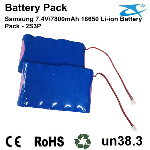 Samsung 7.4V/7800mAh battery pack