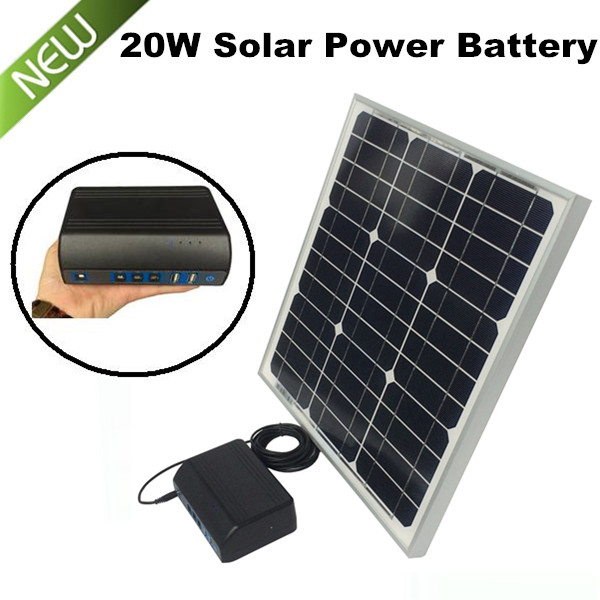 Smart 20W Solar Power Battery